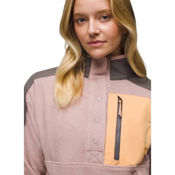 Prana Pink and Gray Women's Sweater - Picture 3 of 15